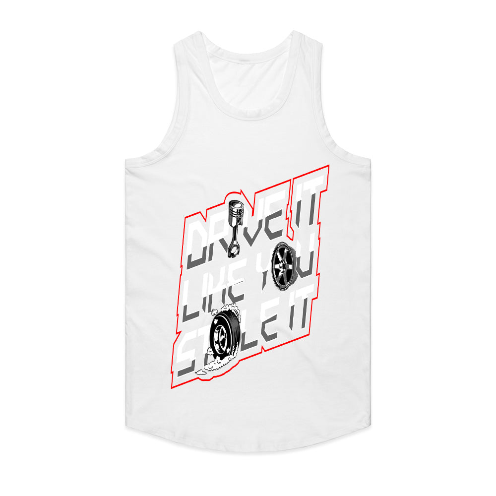 Drive It Like You Stole It T-Shirt – Bold Car Enthusiast Street Racing Tee