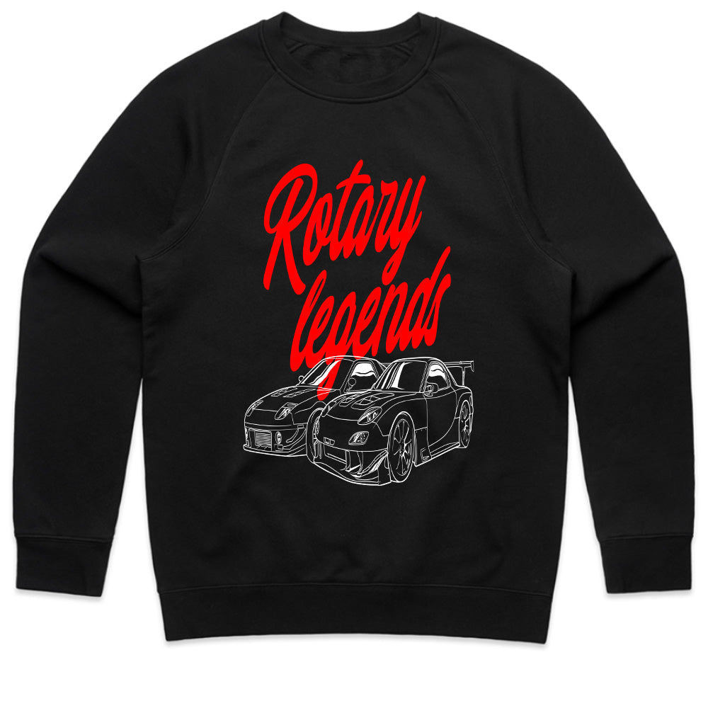 Rotary Legends T-Shirt – Tribute to Iconic Wankel-Powered Sports Cars