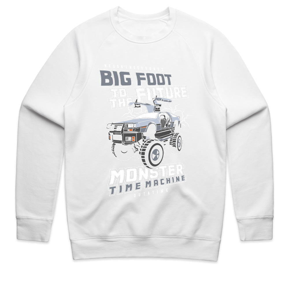 Big Foot to the Future – Monster Time Machine T-Shirt!