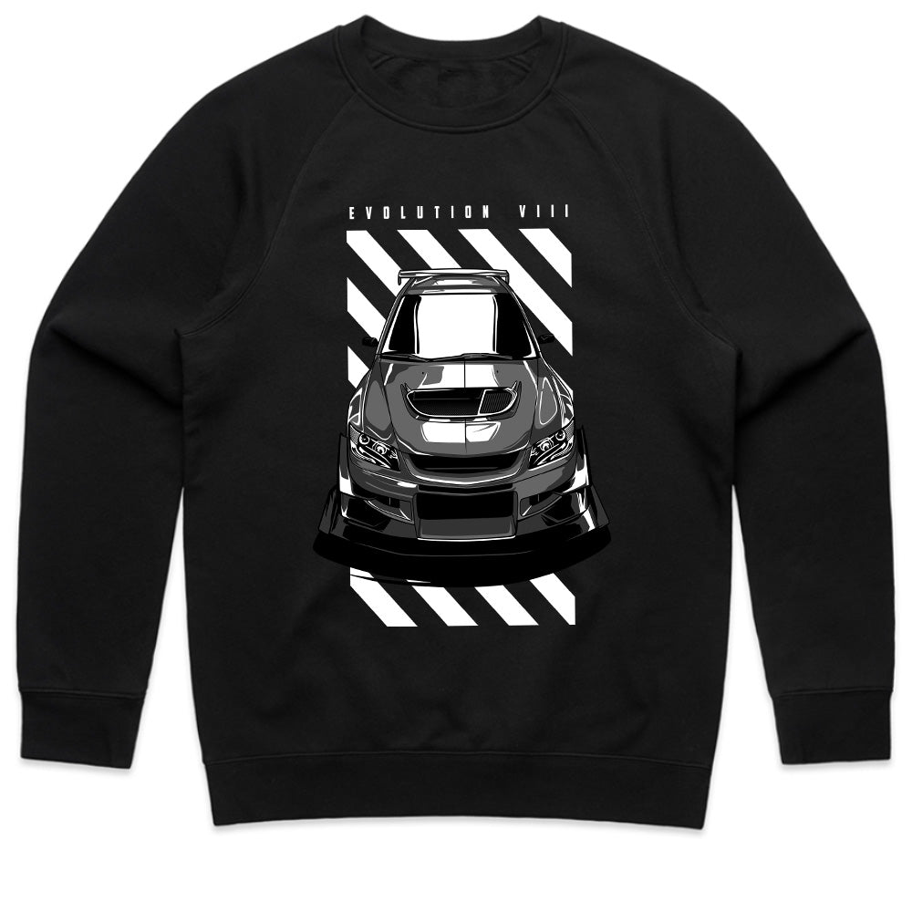 Evolution VIII Turbocharged JDM T-Shirt – High-Performance Street Racer Tee