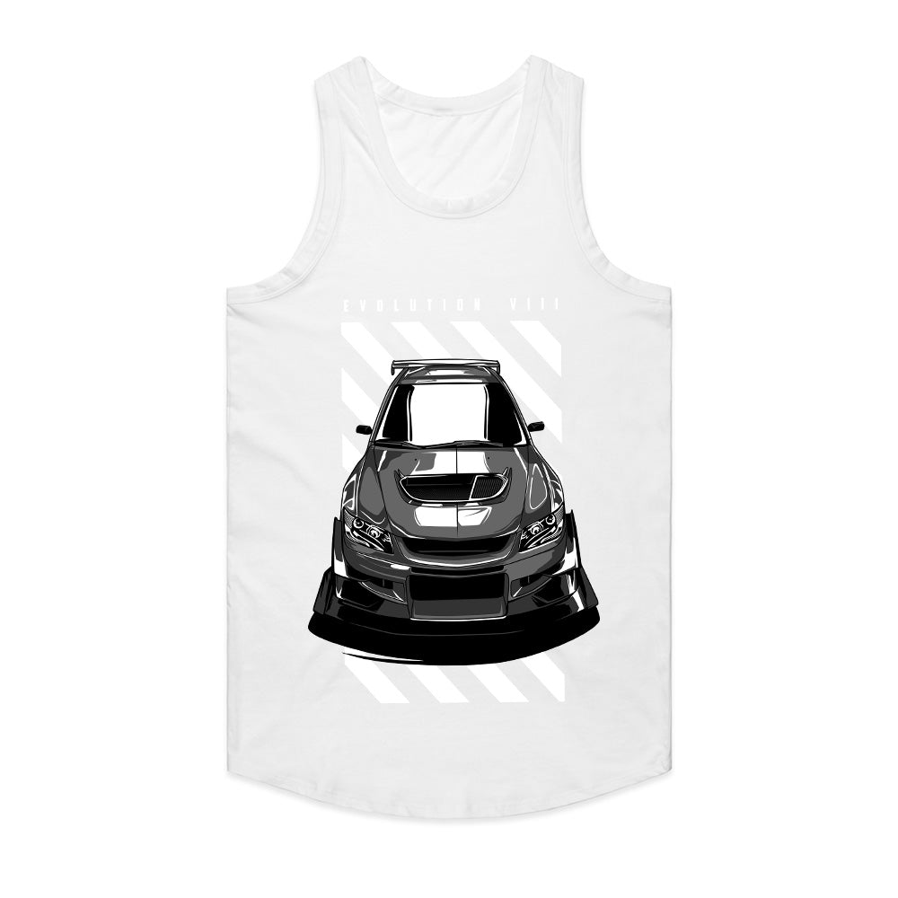 Evolution VIII Turbocharged JDM T-Shirt – High-Performance Street Racer Tee