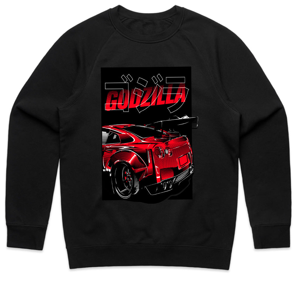 Godzilla GTR T-Shirt – Red JDM Beast Performance Tee