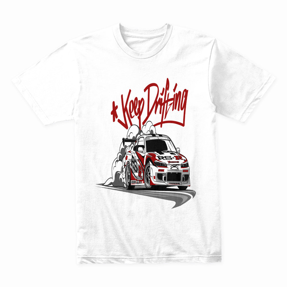 Keep Drifting JDM Graphic T-Shirt – White