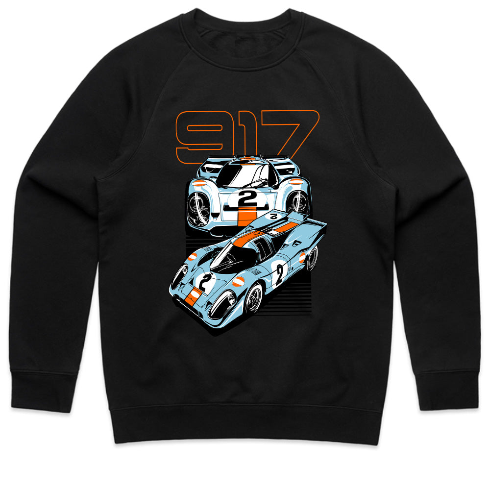Porsche 917 Gulf Racing T-Shirt – Legendary Le Mans Icon!
