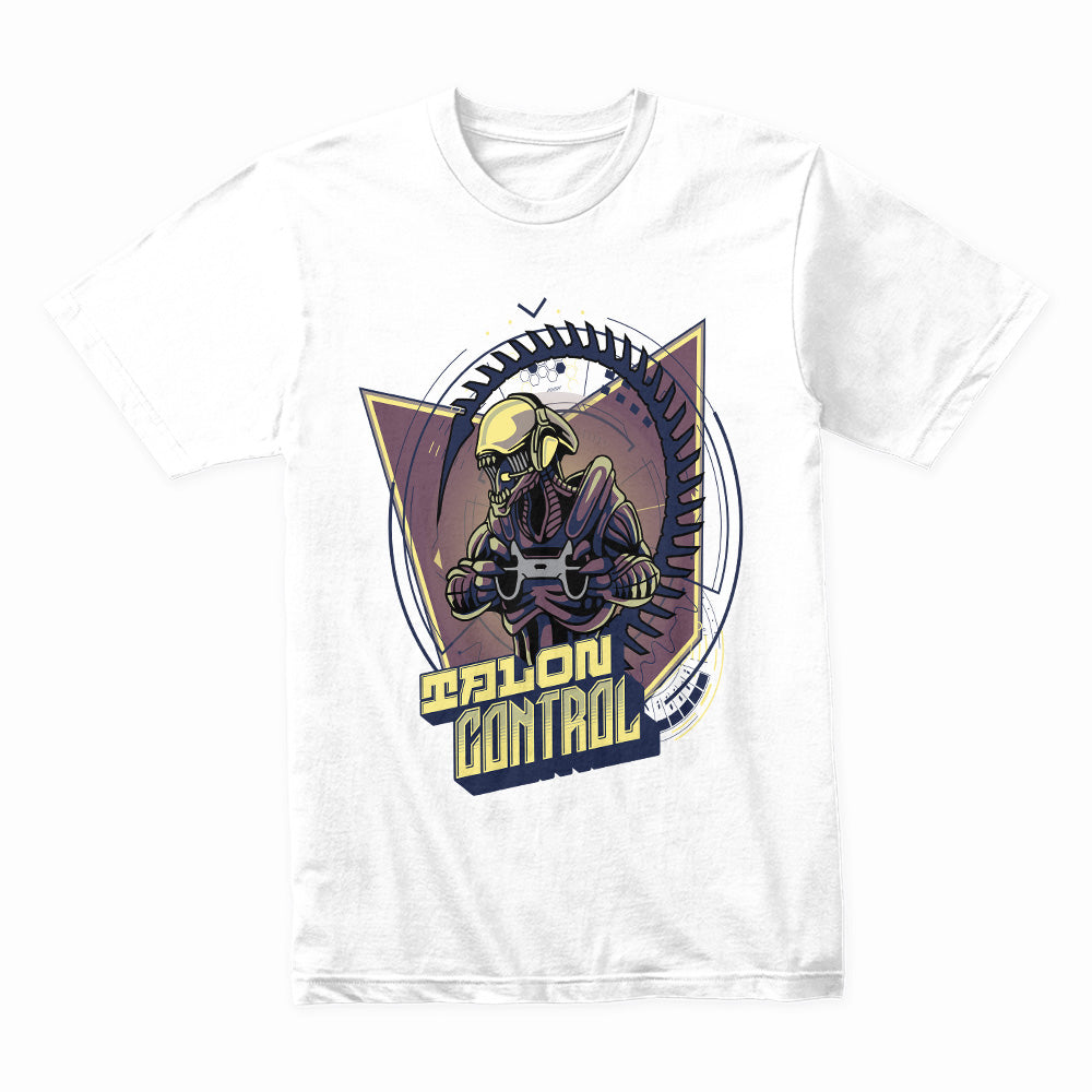 Talon Control - Futuristic Alien Gamer T-Shirt