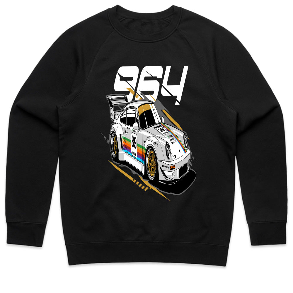 Porsche 964 Turbo Racing Tee – Retro Motorsport Tribute