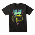 Hot Rod Garage Vintage Car Graphic T-Shirt – Retro Racing Streetwear