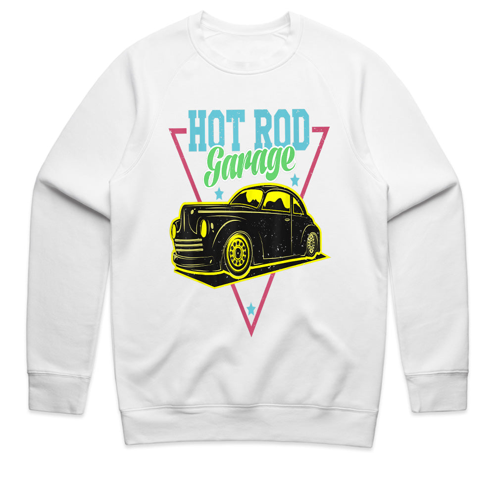 Hot Rod Garage Vintage Car Graphic T-Shirt – Retro Racing Streetwear
