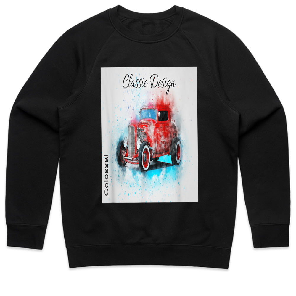 Classic Hot Rod Vintage Art T-Shirt – Retro Car Enthusiast Tee
