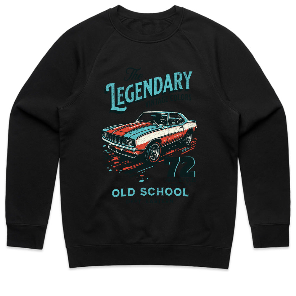The Legendary Old School – Vintage Muscle Car Tee