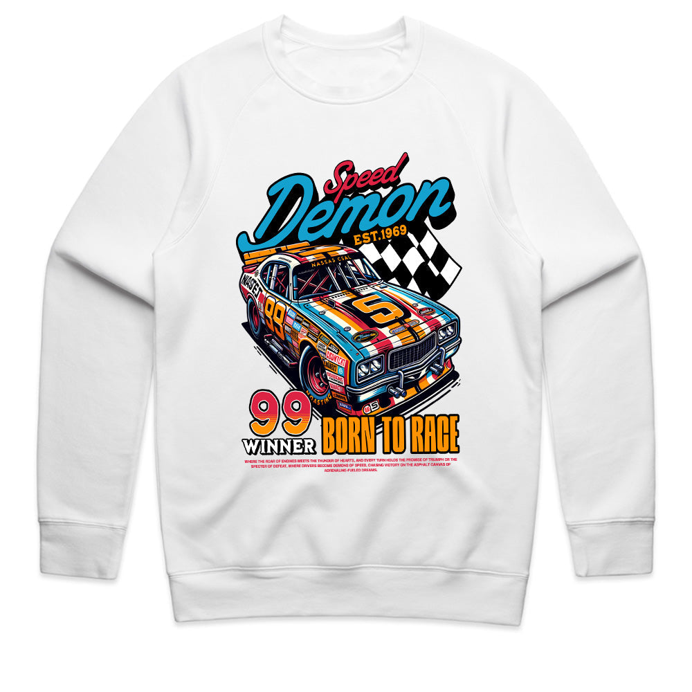 "Speed Demon 99" Retro Racing T-Shirt – Vintage NASCAR Inspired Classic Racer Tee