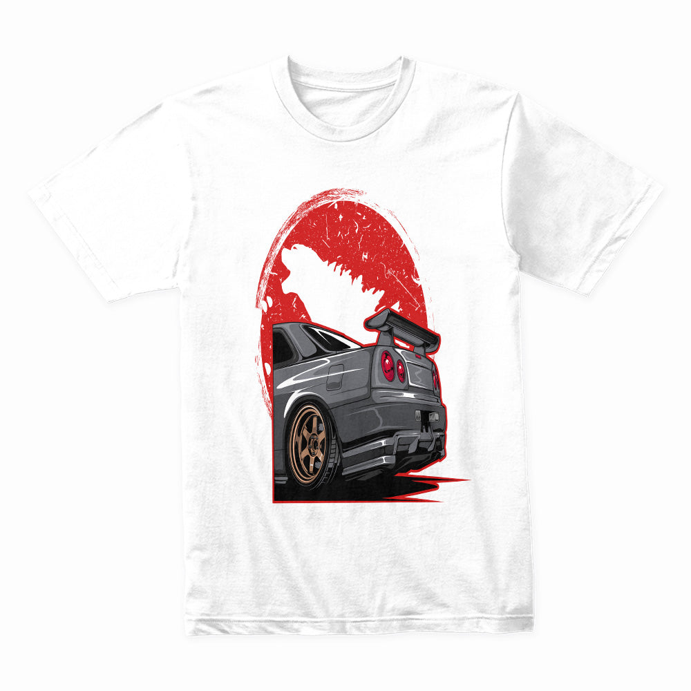 Godzilla R34 – JDM Legend Skyline T-Shirt