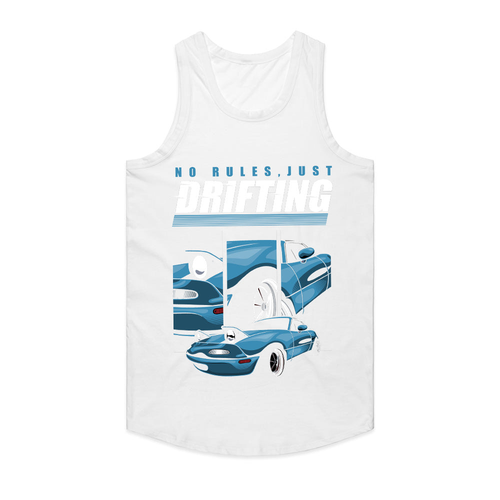 No Rules, Just Drifting T-Shirt – Bold Drift Car Design for Enthusiasts