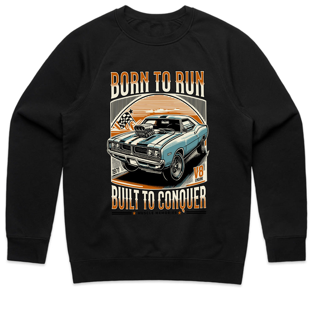 Born to Run – Vintage Muscle Car Power Tee