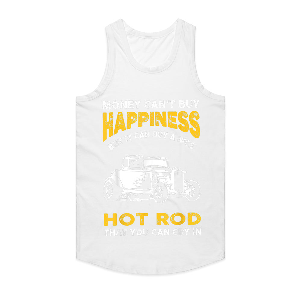 Money Can't Buy Happiness, But It Can Buy A Hot Rod T-Shirt | Vintage Car Lover Gift