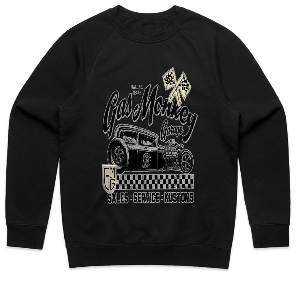 Gas Monkey Garage Vintage Hot Rod T-Shirt | Classic Car Lovers Design
