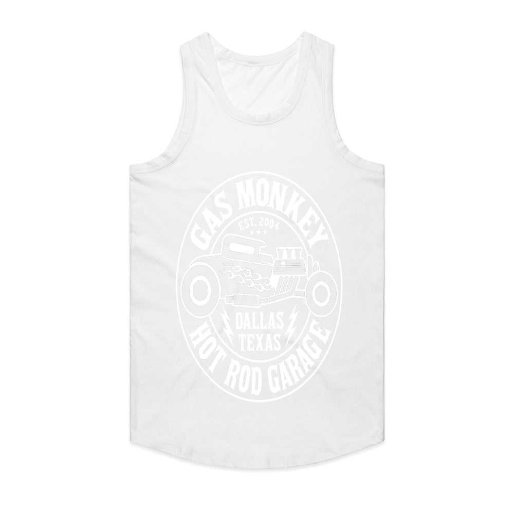 Gas Monkey Hot Rod Garage T-Shirt | Vintage Car Outline Design