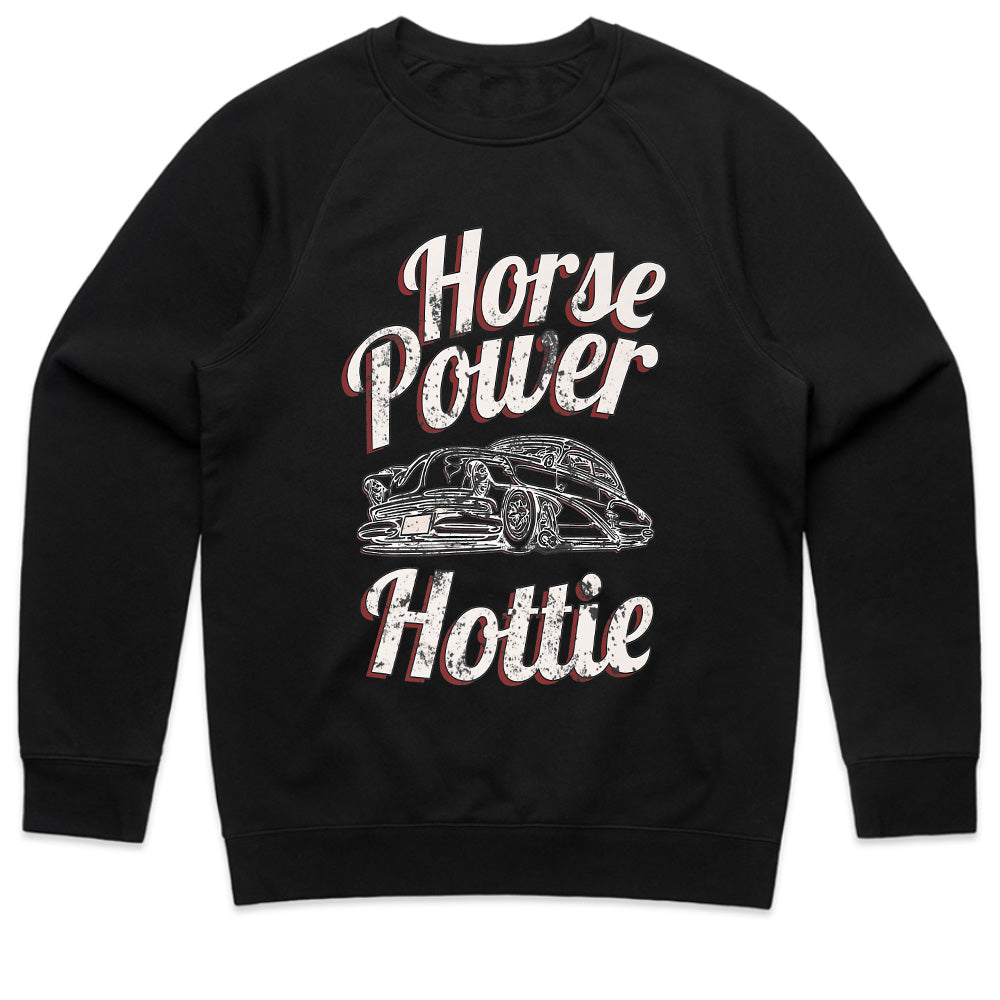 Horsepower Hottie T-Shirt | Vintage Hot Rod, Fast Cars, and Powerful Engines Design