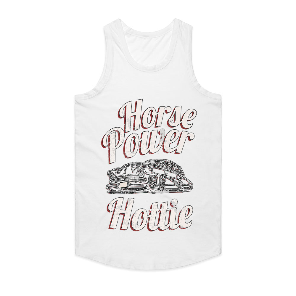 Horsepower Hottie T-Shirt | Vintage Hot Rod, Fast Cars, and Powerful Engines Design