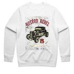 Hot Rod Rebel – Vintage Route 66 Muscle Car T-Shirt