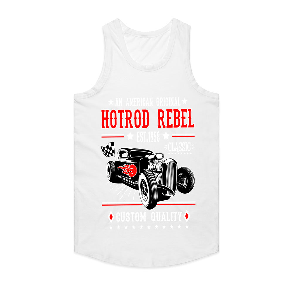Hot Rod Rebel 1958 Vintage Classic Car T-Shirt