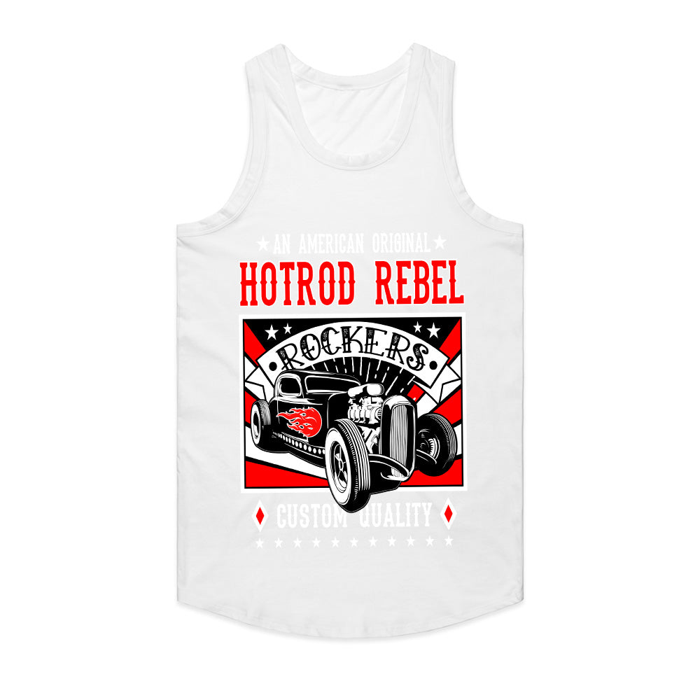 Hot Rod Rebel Rockers 1958 Vintage Classic Car T-Shirt