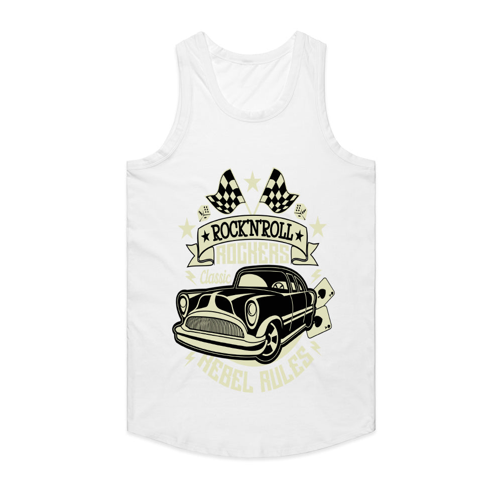 Rock 'n' Roll Rockers T-Shirt – Classic Hot Rod Design with Rebel Style