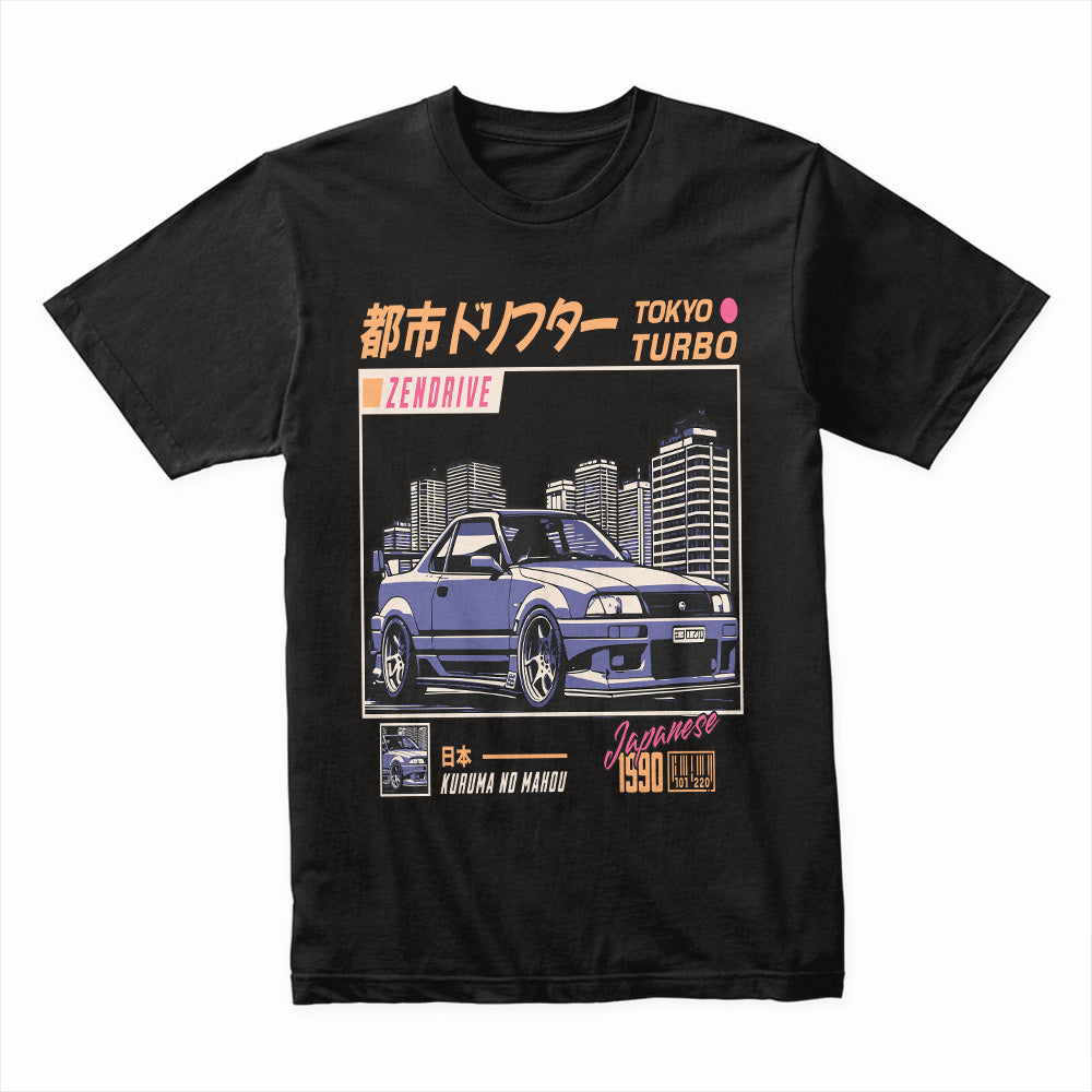 Tokyo Turbo – 90s JDM Street Drifter Tee