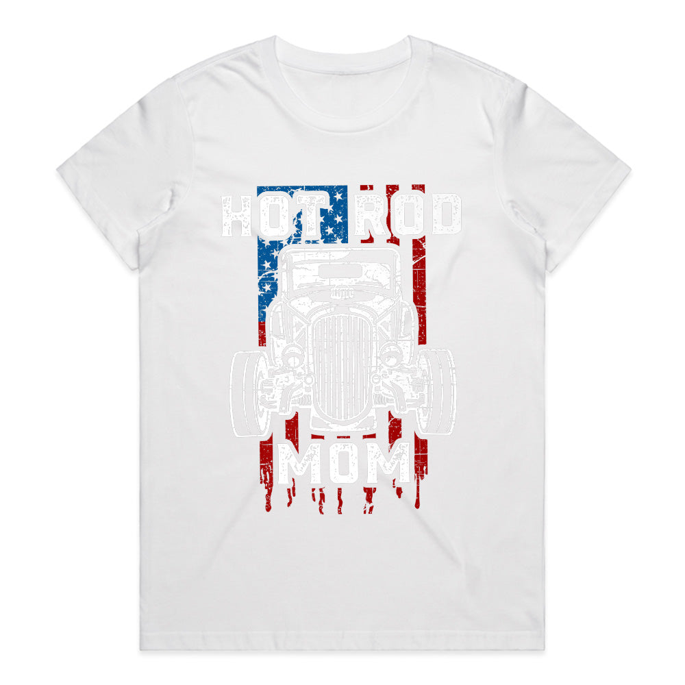 Hot Rod Mom – Vintage American Muscle Car T-Shirt