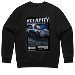 Velocity T-Shirt – Retro Futuristic Sports Car & Speed Enthusiast Tee