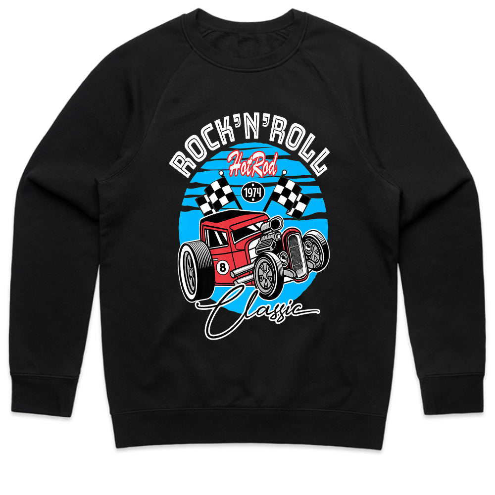 Rock 'n' Roll Classic Hot Rod 1974 T-Shirt – Vintage Racing & Rockabilly Tee