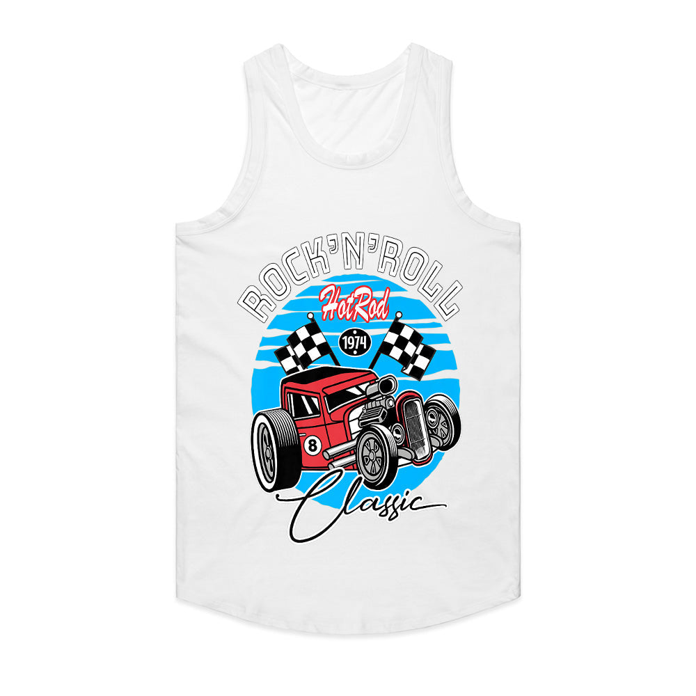 Rock 'n' Roll Classic Hot Rod 1974 T-Shirt – Vintage Racing & Rockabilly Tee