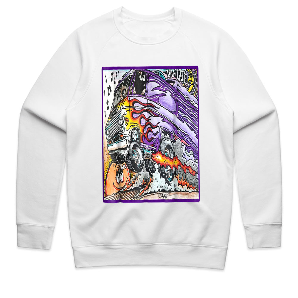 Wild Van Life – Retro Hot Rod Van Art T-Shirt