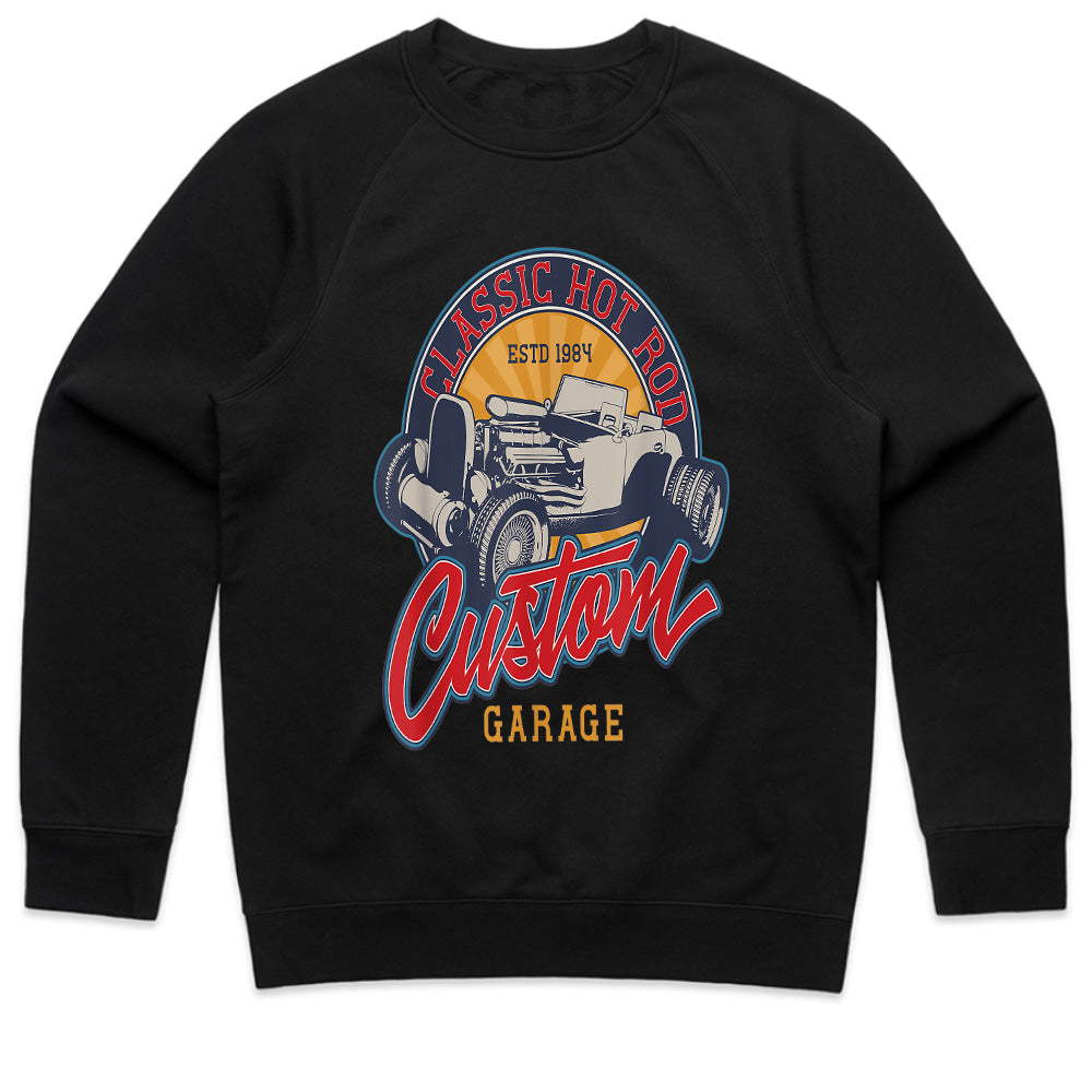 Classic Hot Rod Custom Garage T-Shirt – Vintage 1984 Retro Car Enthusiast Tee