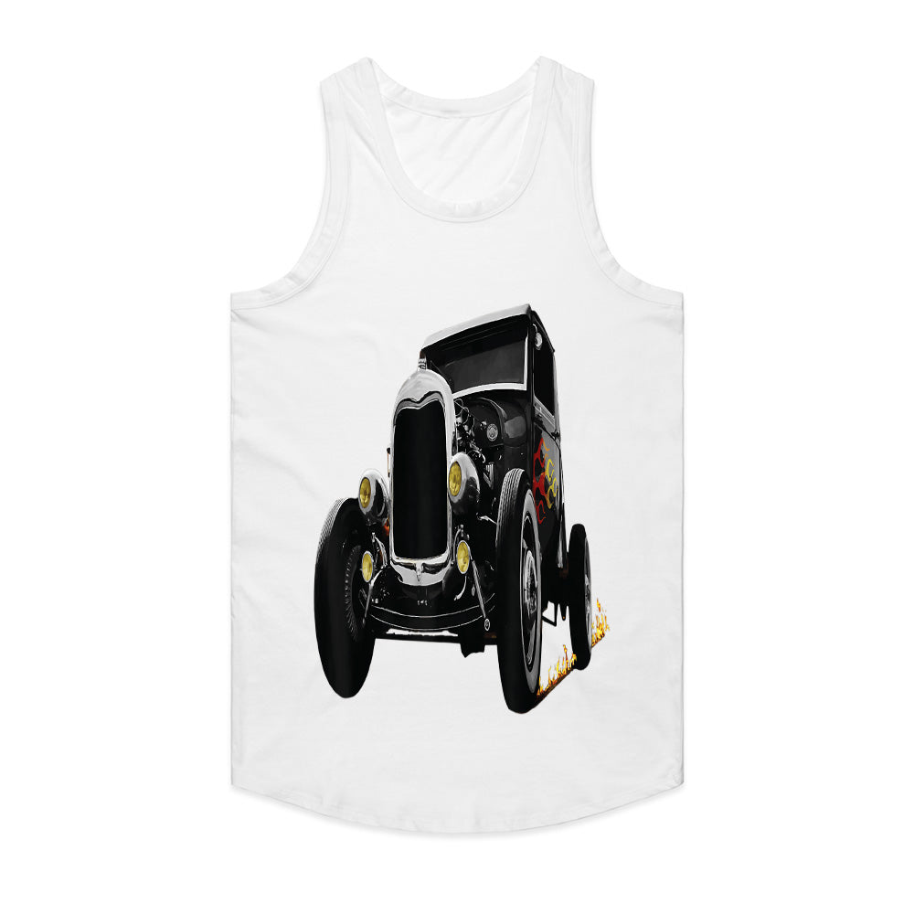 Retro Rat Rod Hot Rod T-Shirt – Vintage Classic Car Racer Tee
