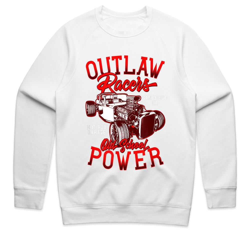 Outlaw Racers – Old School Hot Rod Power T-Shirt