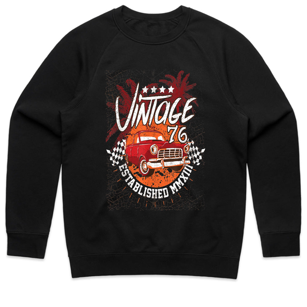 Vintage 76 Classic Car T-Shirt – Retro Hot Rod Racing Tee