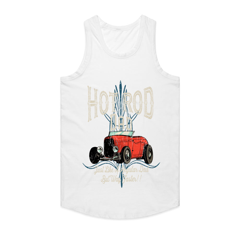 Hot Rod Dad T-Shirt – Just Like a Regular Dad, But Way Faster! Vintage Car Tee