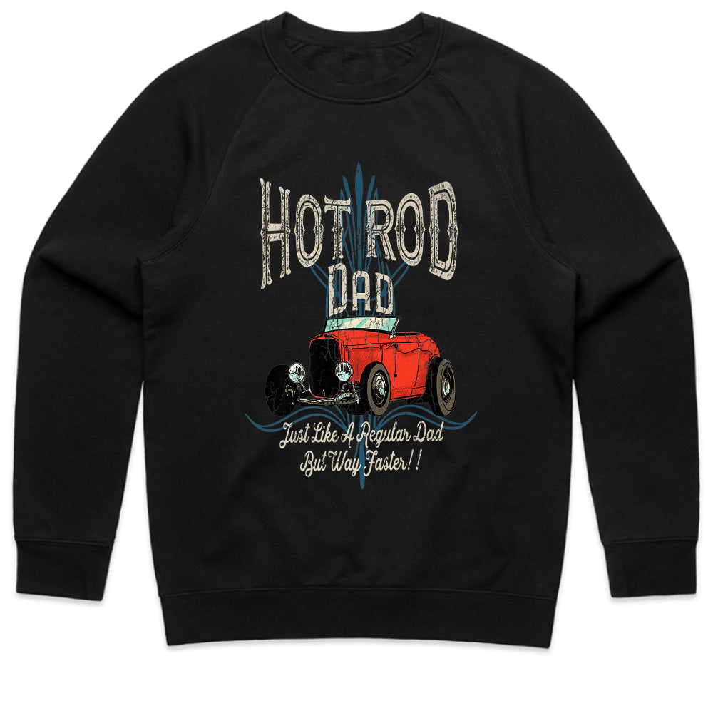 Hot Rod Dad Vintage T-Shirt – Just Like a Regular Dad, But Way Faster!