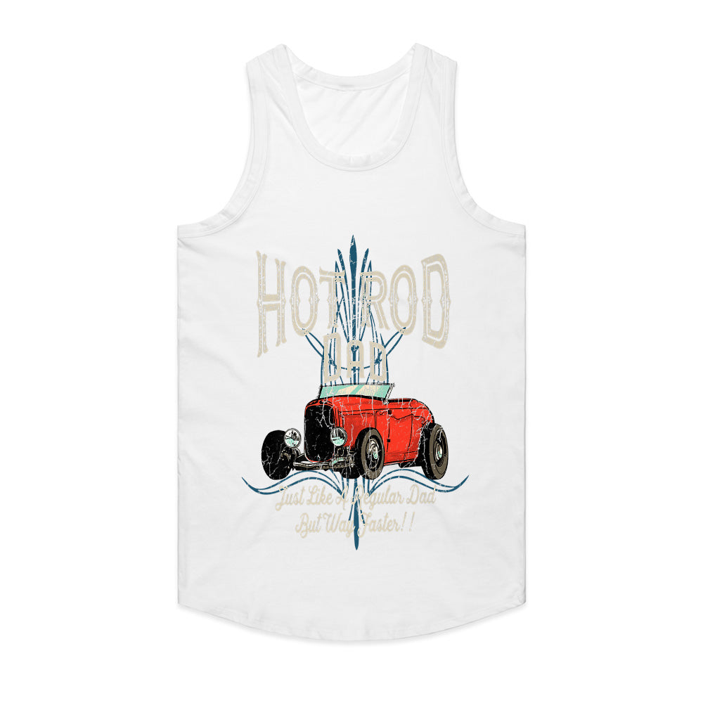 Hot Rod Dad Vintage T-Shirt – Just Like a Regular Dad, But Way Faster!