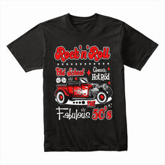 Rock ‘n Roll 50s Hot Rod – Vintage Rockabilly T-Shirt