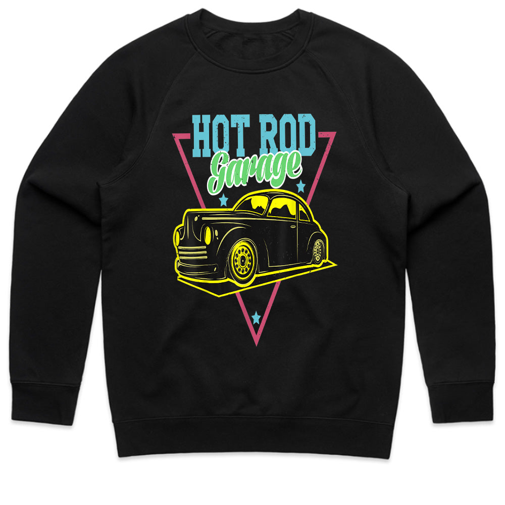 Hot Rod Garage Vintage Car Graphic T-Shirt – Retro Racing Streetwear