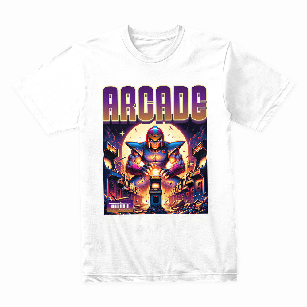 Arcade Legend - Retro Sci-Fi Gamer T-Shirt