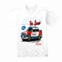 BMW E30 M3 Build for Speed – Retro Racing Legends T-Shirt