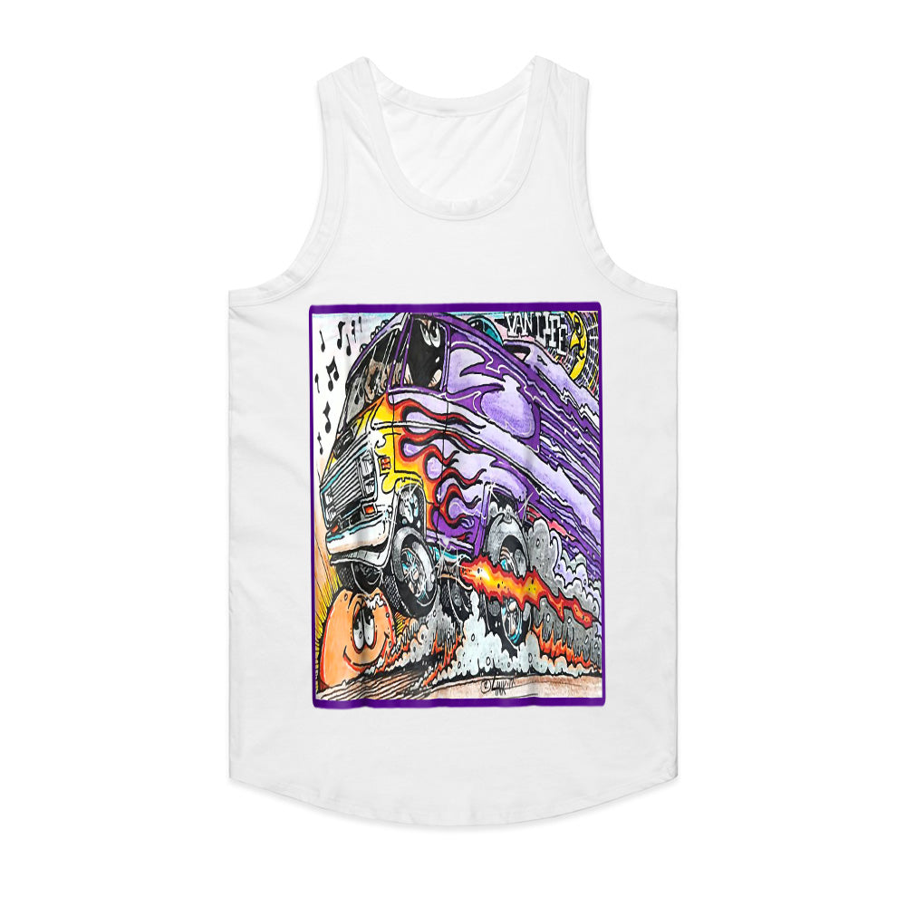 Wild Van Life – Retro Hot Rod Van Art T-Shirt