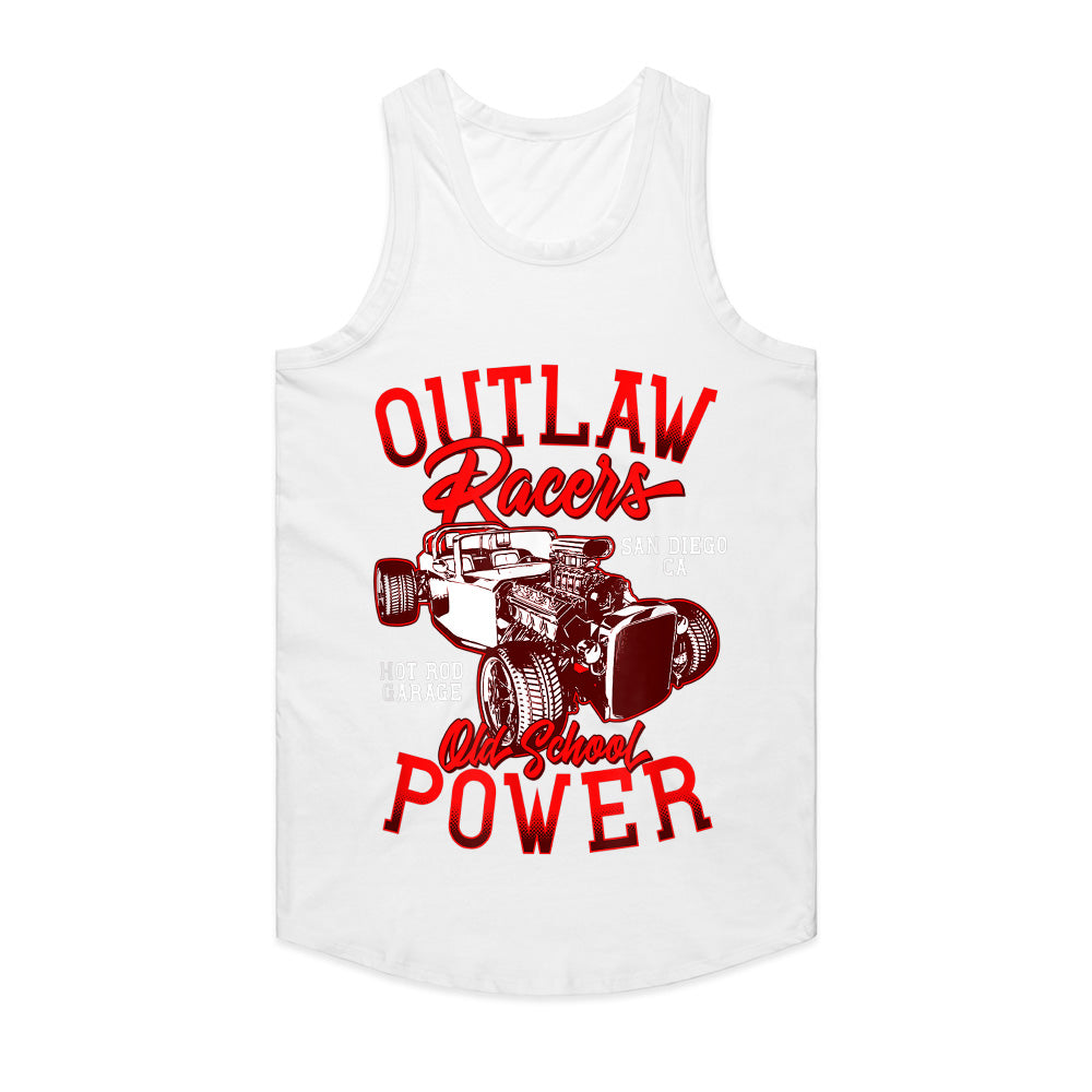 Outlaw Racers – Old School Hot Rod Power T-Shirt