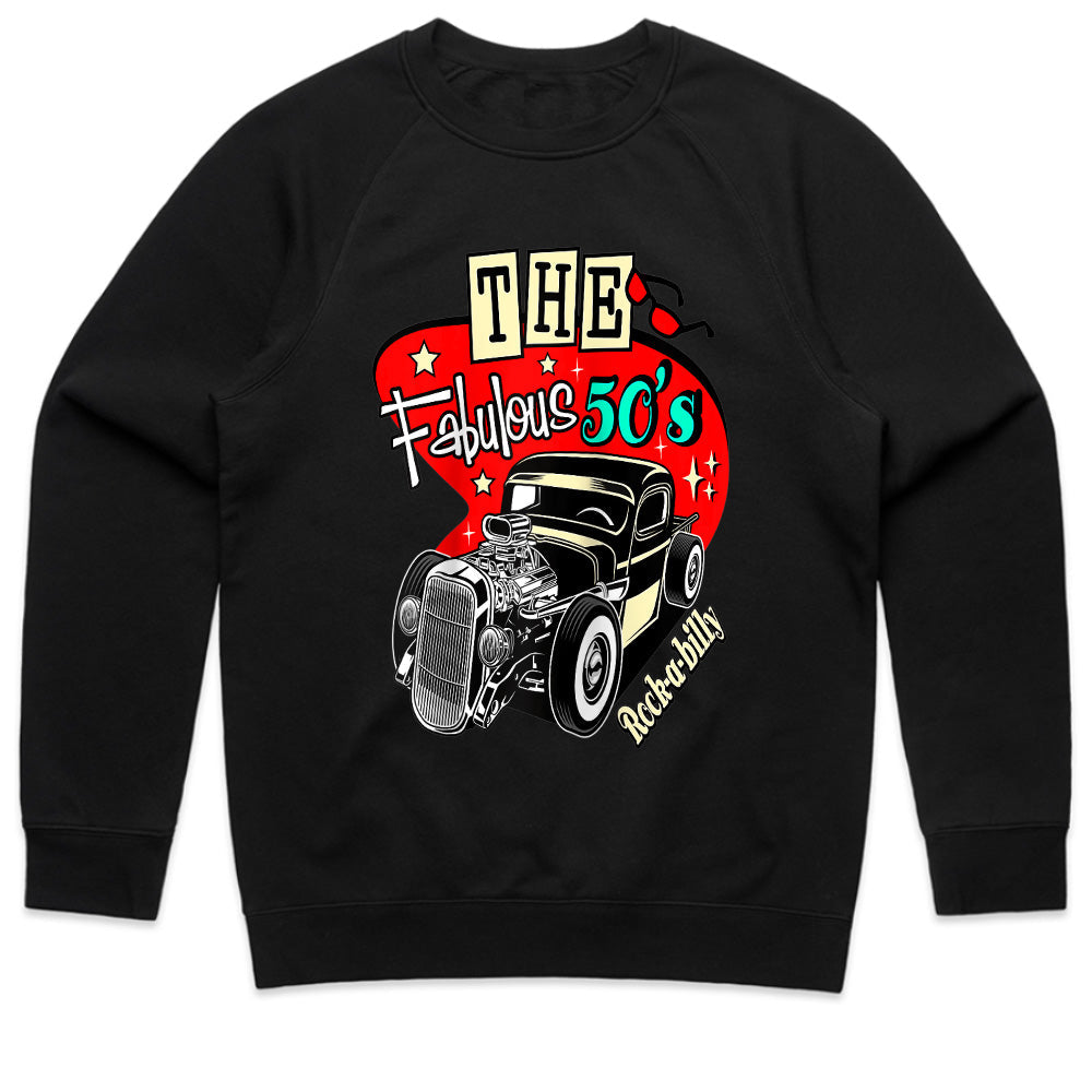The Fabulous 50s Rockabilly Hot Rod T-Shirt – Vintage Classic Car Retro Style