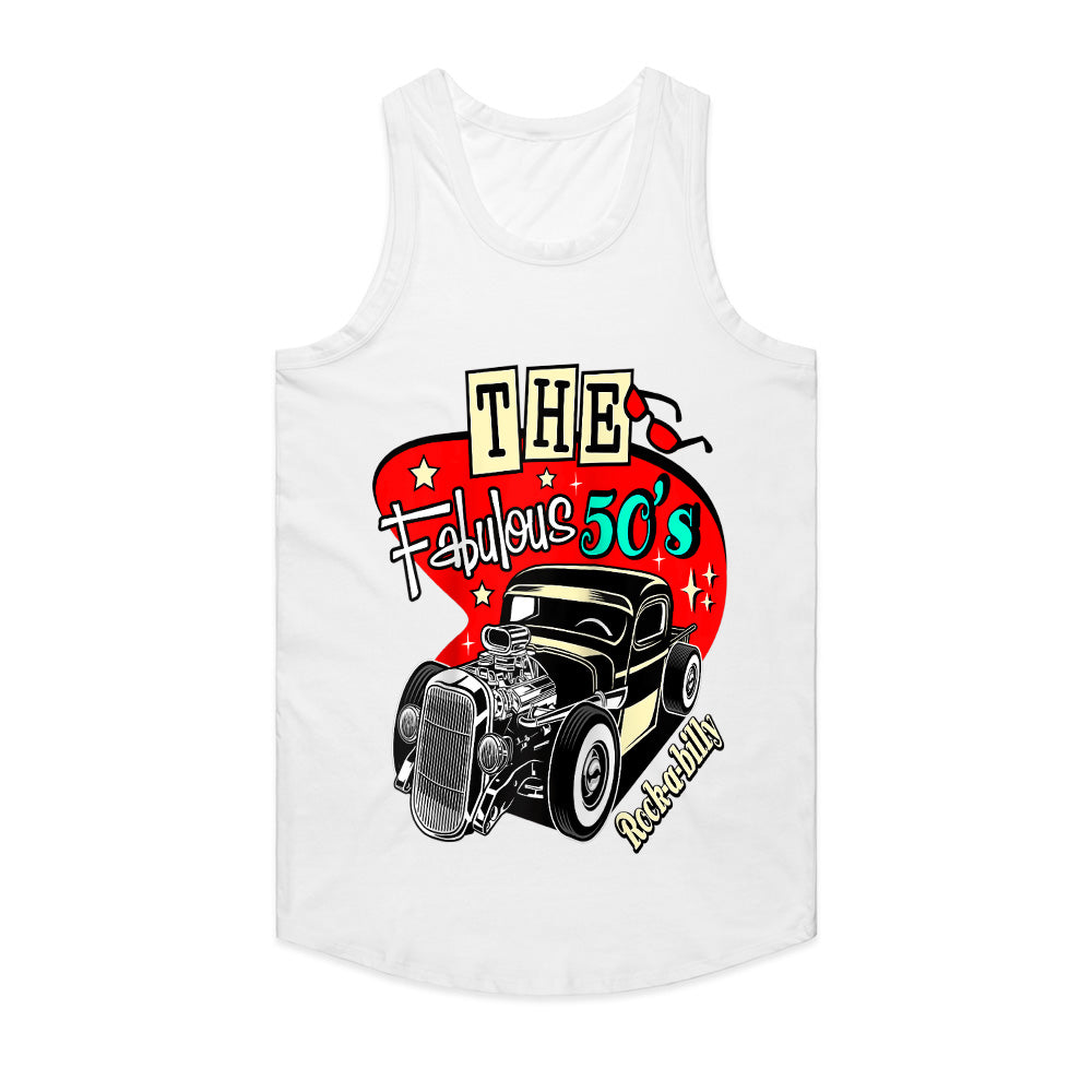 The Fabulous 50s Rockabilly Hot Rod T-Shirt – Vintage Classic Car Retro Style
