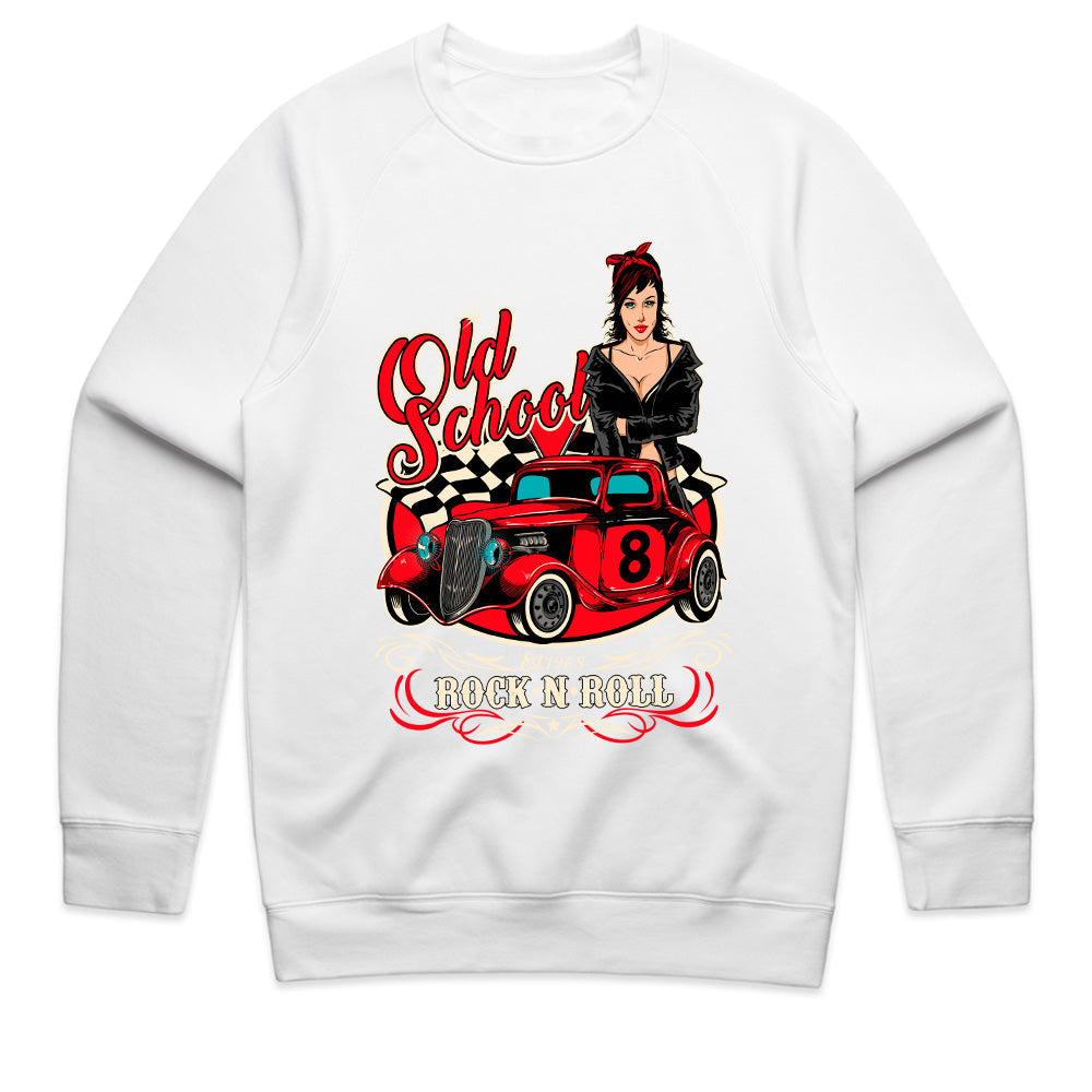 Old School Rock 'n Roll Hot Rod – Retro Pin-Up T-Shirt