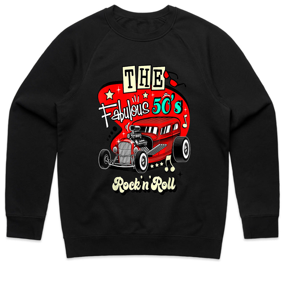 The Fabulous 50s Hot Rod Rock 'n Roll T-Shirt – Vintage Classic Car Tee